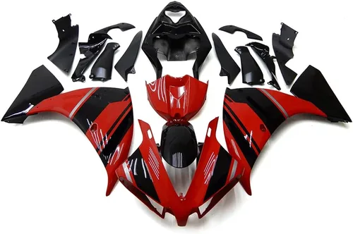 Miniatura 23 de FLPRO - Carenados completos de inyección de color negro brillante para Yamaha 2002 2003 YZF-R1 02 03 YZF1000 R1 de plástico ABS Carrocerías Kit
