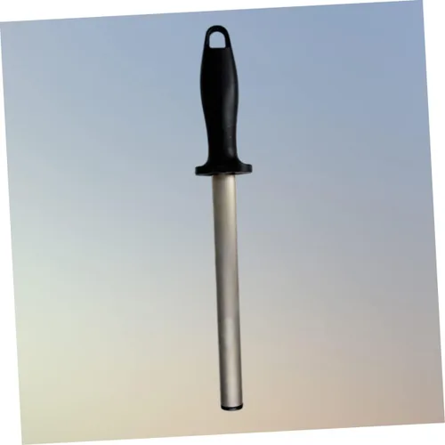 Miniatura 7 de KICHOUSE Sacapuntas de acero al carbono Rod Pulir Área Gourmet Stick para Cocina y Chef Uso Picture 1