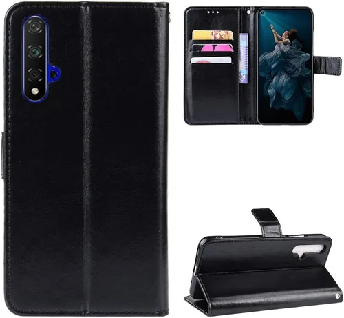 Funda para Huawei Honor 20, funda de piel tipo cartera con tapa para Huawei Nova 5T YAL-L61A YAL-L61D YAL-L71A / Honor 20 YAL-AL00 YAL-TL00 YAL-L21