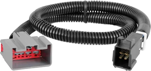 Miniatura 5 de CURT 51436 Arnés de cableado eléctrico del controlador de freno de remolque de enchufe rápido, seleccione Ford F150, F250, F350, F450, F550 Super