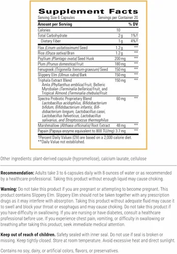 Miniatura 2 de Integrative Therapeutics Blue Heron - Suplemento digestivo que apoya la función del colon y el apoyo gastrointestinal* - Sin lácteos - 120 cápsulas