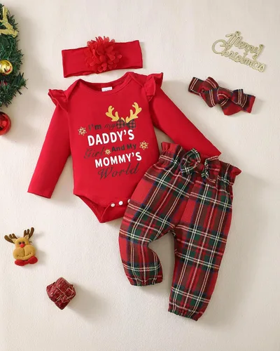 Miniatura 43 de SUNNY PIGGY Ropa para bebé recién nacida, con volantes, mameluco de algodón floral, conjunto de pantalones de algodón para niñas