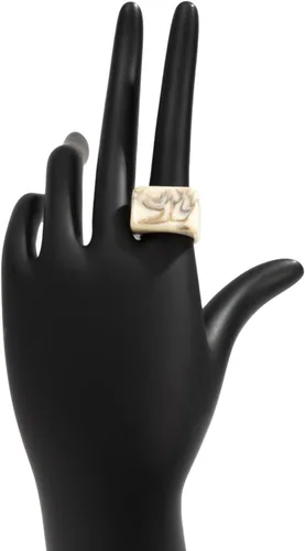 Miniatura 3 de Anillos gruesos de resina multicolor para mujeres y niñas, anillos de resina acrílica, anillos exagerados para nudillos, anillos geométricos