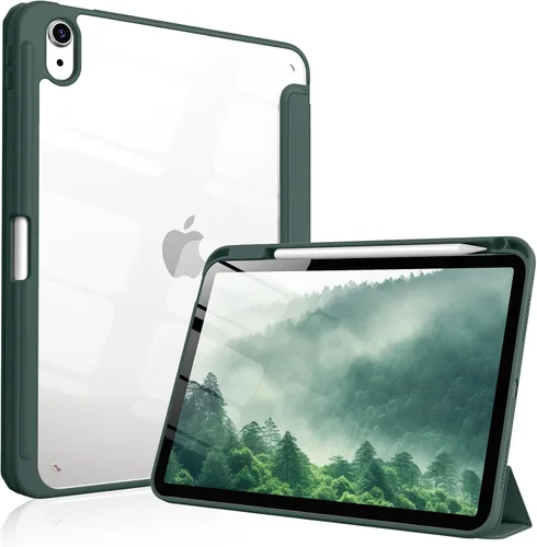 Miniatura 19 de Funda para iPad (A16) de 11ª generación de 11 pulgadas 2025, funda para iPad de 10.9 pulgadas 2022 con soporte para lápices, funda a prueba