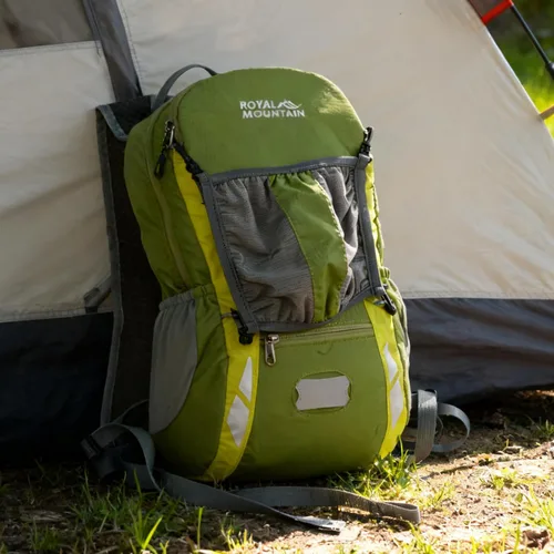 Miniatura 5 de Mochila de bicicleta con cubierta para lluvia, mochilas de ciclismo de montaña, mochila ligera plegable impermeable para viajes, mochila pequeña