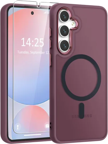 Miniatura 25 de WRJ Funda magnética para Samsung Galaxy Z Fold 7, [protector de pantalla integrado] [compatible con Magsafe], protección de bisagra de cuerpo