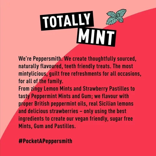 Miniatura 6 de Peppersmith Mentas dentales de fresa 12x15g