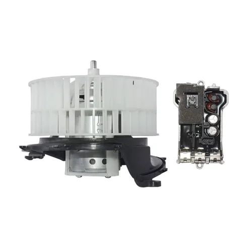 Miniatura 6 de GELUOXI A/C - Motor de soplador de calefacción+resistencia 2208203142 2038214058 compatible con Mercedes-Benz Clase E (W210) Clase S (W220) May-bach