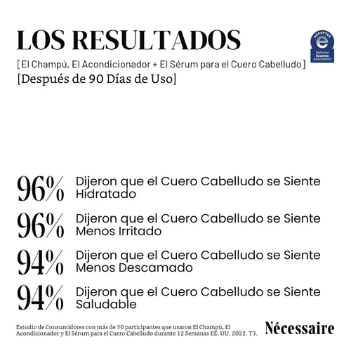 Miniatura 7 de Nécessaire El champú. Champú complejo de ácido hialurónico + vitamina B para mujeres y hombres.