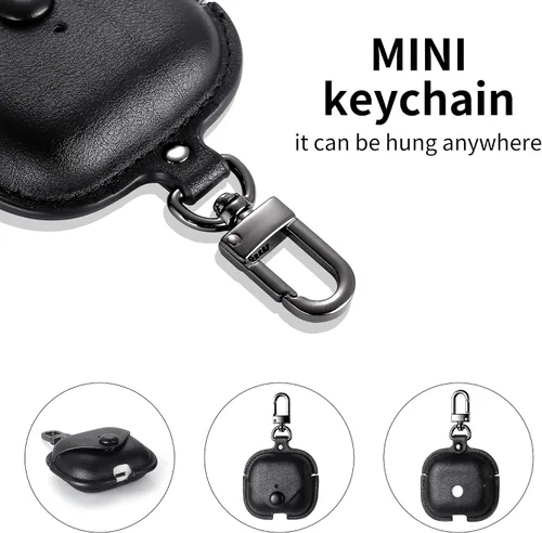 Miniatura 4 de MODOS LOGICOS Funda para Air Pods 3 (2021), funda de cuero con cierre rápido seguro compatible con Apple AirPods 3ª generación de funda de carga
