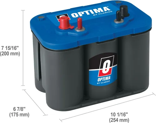 Miniatura 2 de Optima Baterías 8006-006 34M BlueTop Batería de arranque