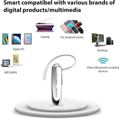 Miniatura 5 de Headset funciona para Xiaomi Mi 11 in Ear Bluetooth 5.0 auricular inalámbrico, IPX3 impermeable, 24h micrófonos duales, reducción de ruido doble