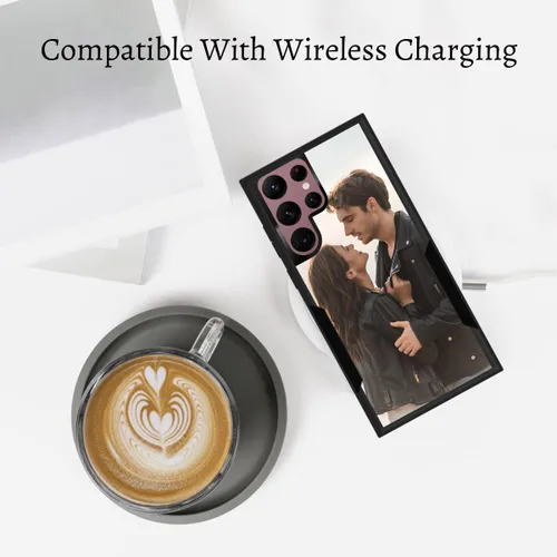 Miniatura 7 de Funda protectora personalizada con foto para Samsung Galaxy S22 Ultra 5G, con imagen, texto, logotipo, [probada en caídas de grado militar], Estilo 1