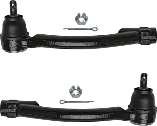 Miniatura 3 de Detroit Axle - 4 barras de acoplamiento delanteras para Kia Forte Koup 14-17, 14-18 Forte Forte5, 4 extremos de barra de acoplamiento exteriores e