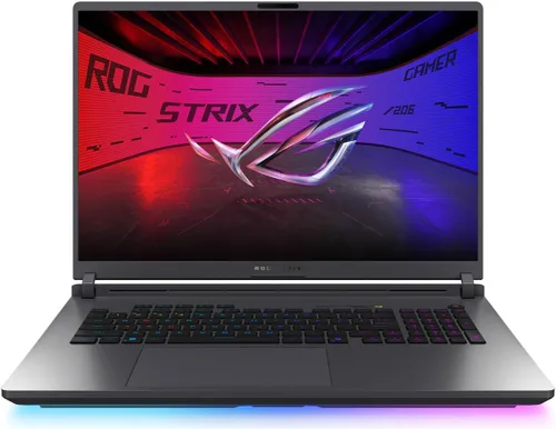 ASUS Portátil para juegos ROG Strix G18 (2025), NVIDIA RTX 5080 16GB GDDR7, Intel Ultra 9 275HX, pantalla Rog Nebula Premium 2.5K 240Hz, WiFi 7, 64