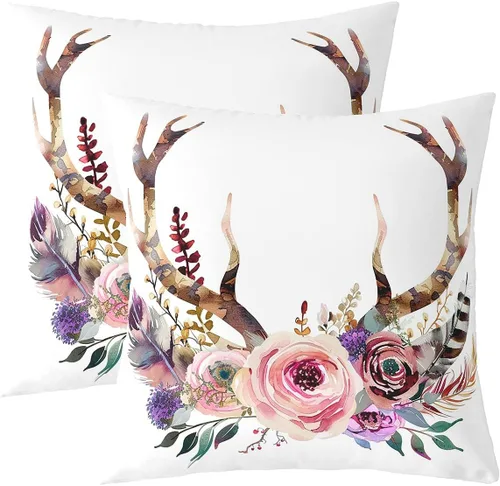 Miniatura 12 de Juego de 2 fundas de almohada de galaxia de 16 x 16 pulgadas, fundas de almohada decorativas suaves para espacio exterior impresas en 3D, fundas