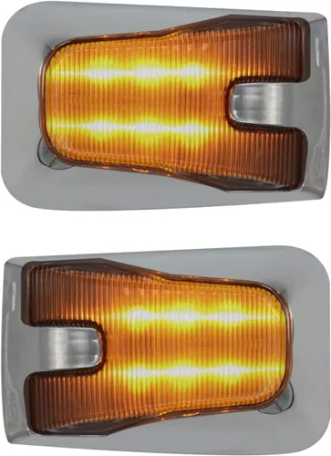 Miniatura 2 de Lámpara indicadora de marca lateral LED compatible con VOLVO VN VNL VNM 2004-2015(slive)
