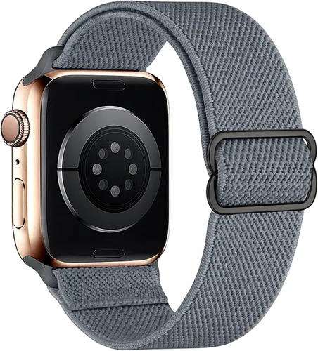 Miniatura 14 de Correas elásticas de nailon compatibles con Apple Watch de 1.496 pulgadas, 1.575 pulgadas, 1.614 pulgadas, 1.654 pulgadas, 1.732 pulgadas, 1.732