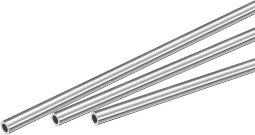Miniatura 76 de uxcell Tubo capilar del acero inoxidable 304, tubería gruesa del metal de la longitud de la pared 820.2 ft m del OD 2.6 ft m x 0.3 ft m