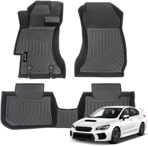 Miniatura 106 de Juego completo de tapetes de auto para todo tipo de clima, revestimiento automotriz para piso y maletero