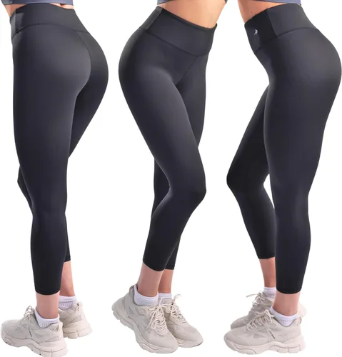 Miniatura 19 de CompressionZ - Leggings de compresión de cintura alta para mujer, para hacer yoga, correr, ir al gimnasio, fitness y entrenar a diario, pantalones
