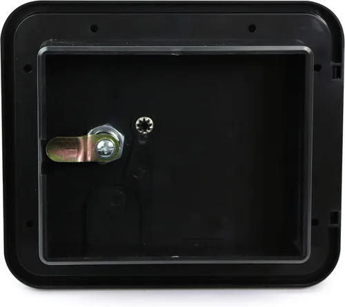 Miniatura 4 de Escotilla de acceso eléctrico para cable de alimentación de autocaravana, cámper, remolque (Negro-1802MB)