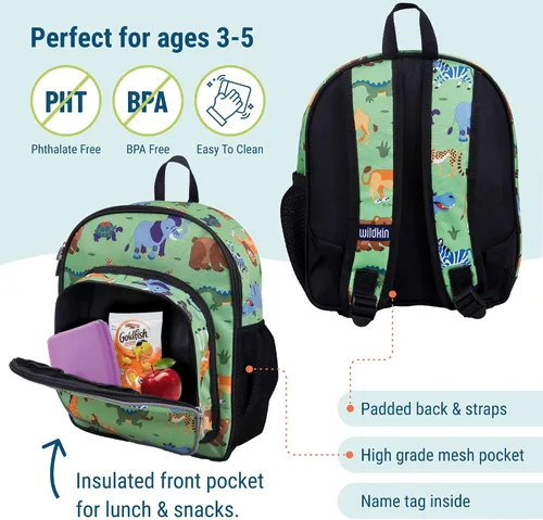 Miniatura 3 de Wildkin Pack 'n Snacks Mochila para niños