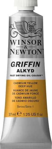 Miniatura 9 de Winsor & Newton Griffin Alkyd - Pintura al óleo de secado rápido, tubo de 1.25 onzas líquidas, Siena quemada