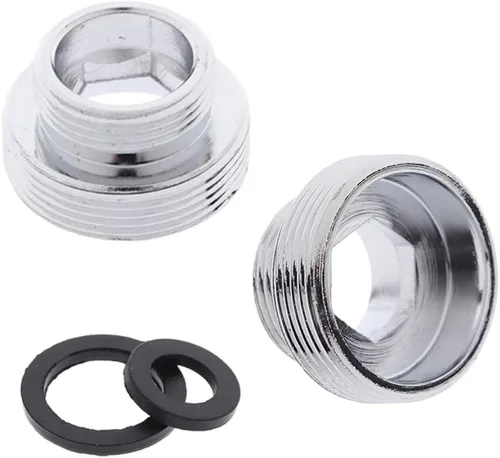 Aireador adaptador de grifo purificador de agua, 0.866 in, NPT macho de transferencia a rosca macho, aireador de conector de grifo para baño cocina