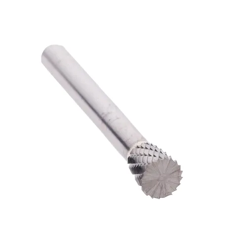 Miniatura 95 de Drill America SA-1 Rebaba de carburo/lima giratoria cilíndrica de doble corte para amoladora de troquel de 1/4" de diámetro x 5/8" de longitud