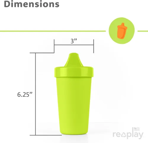 Miniatura 9 de Re-Play - Vasos con tapa de 10 oz., hechos en EE.UU., para niños pequeños de 1 año en adelante, a prueba de derrames, aptos para lavavajillas