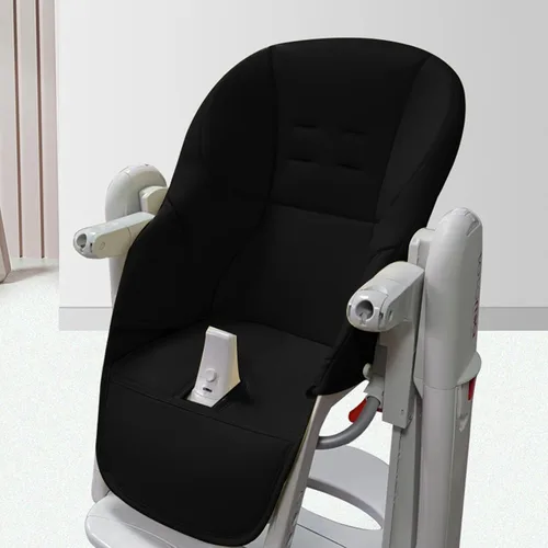 Miniatura 2 de Silla de comedor para bebé, cojín de cuero sintético para silla alta, cómodo cojín para silla alta para silla alta reemplazo para Peg Perego Tatamia