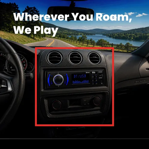 Miniatura 4 de BOSS Audio Systems 609UAB Estéreo multimedia para automóvil - Din único, audio Bluetooth y llamadas manos libres, micrófono integrado, reproductor