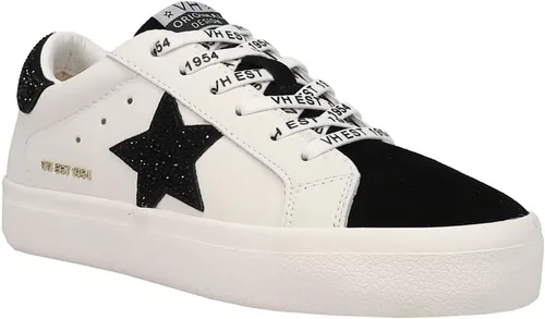 Miniatura 2 de VINTAGE HAVANA Zapatos de deporte de plataforma de diamantes de imitación épicos para mujer Casual - Blanco