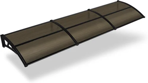 Miniatura 15 de Yescom Toldo para Puerta y Ventana de 40"x40" de Una Pieza Completa de Policarbonato Anti-UV30+ Cubierta para Puerta Delantera Exterior Protección