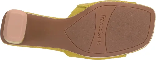 Miniatura 4 de Franco Sarto Sandalias de tacón Linley para mujer, Rafia verde manzana