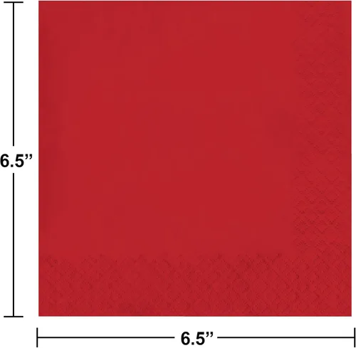 Miniatura 3 de 2 servilletas individuales de colores Creative Converting, Servilleta de cena, Rosa (Candy Pink)