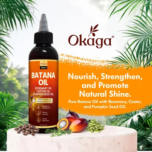 Miniatura 2 de Aceite de batana para el crecimiento del cabello con aceites de romero, ricino y semilla de calabaza, fórmula hondureña 100% pura sin refinar