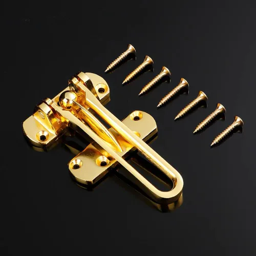 Miniatura 5 de szhdxsy - Cerradura de puerta de seguridad para el hogar, cerradura de barra de refuerzo de puerta, cerraduras de puerta delantera para niños