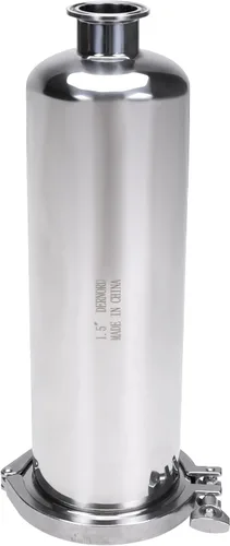 Miniatura 15 de DERNORD Filtro de Abrazadera Triple de 2 Pulgadas - Accesorios Sanitarios SS304 Filtro En Línea Recto con Pantalla de Acero Inoxidable de 60 Malla