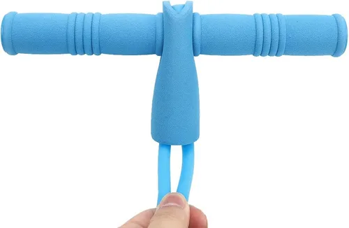 Miniatura 3 de Banda de pedal, 2 tubos para fitness, para yoga, ejercitador, entrenamiento multifunción, cuerda de tensión para cuerpo X, abdomen, cintura, brazo