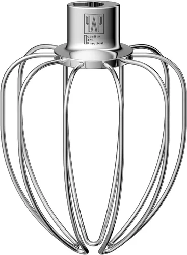 Miniatura 8 de Accesorio de batidor resistente para KitchenAid Artisan Mini de 3.5 cuartos de galón con cabezal basculante - Látigo de alambre de acero inoxidable