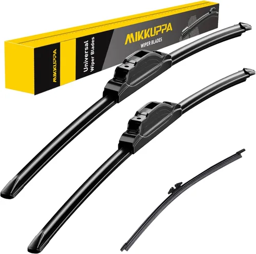 Miniatura 20 de MIKKUPPA Juego de 3 limpiaparabrisas de 22+21+12 pulgadas - Reemplazo para Dodge Durango 2011-2023, Jeep Grand Cherokee 2011-2013 - Limpiaparabrisas