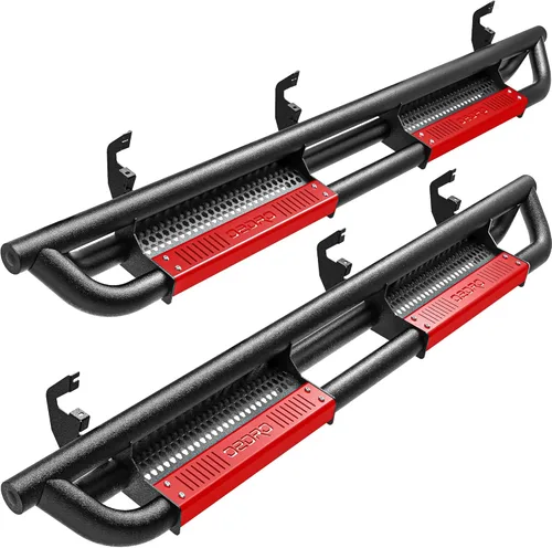 Miniatura 12 de OEDRO Estribos de 6 pulgadas compatibles con Chevy Silverado/GMC Sierra 1500 Crew Cab 2019-2026, Silverado/Sierra 2500HD 3500HD 2020-2026, escalones