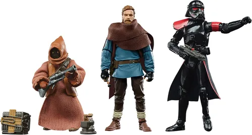 STAR WARS The Vintage Collection OBI-Wan Kenobi - Multipack de juguetes, figuras de acción a escala de 3.75 pulgadas, niños de 4 años en adelante