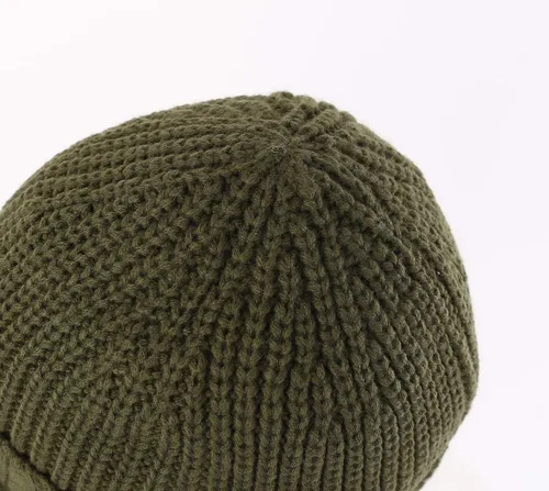 Miniatura 4 de Home Prefer - Gorro de punto grueso de invierno con visera para hombre