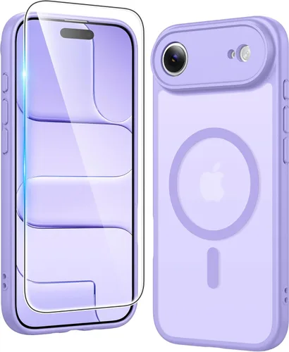 Miniatura 385 de FNTCASE Funda transparente para iPhone 15: Funda para iPhone 14/13, fundas magnéticas para teléfono con protector de pantalla compatible con Magsafe