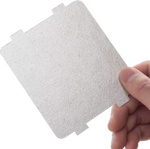 Miniatura 5 de OIIKI 5 fundas para guía de ondas, piezas de colocación de microondas, accesorios gruesos de aislamiento térmico, hoja de mica universal para horno