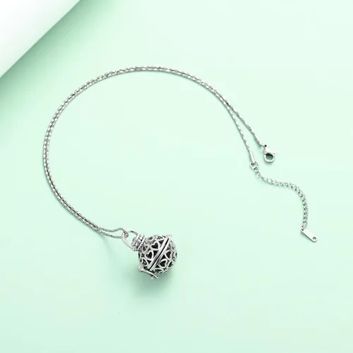 Miniatura 6 de Yinplsmemory Cremation Jewelry Hollow Heart Urn Necklace for Ashes for Women Men with Always In My Heart Memorial Locket Pendant Keepsake Jar