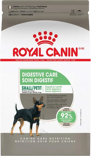 Royal Canin Canine Care Nutrition Small Digestive Care Alimento seco para perros adultos, bolsa de 17 libras